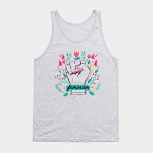 Feminism sorority girl boss Tank Top